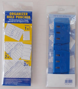 Portable Multi-Purpose Hole Puncher for Refillable Diary Planner