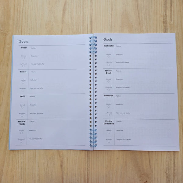 R'fillae A4/B5 '5+5' Refillable Monthly Planner (2026)