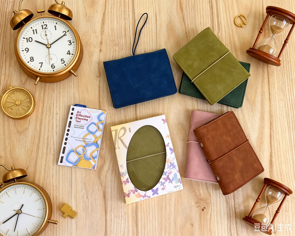 R'fillae TIMELESS Series 6-Ring Refillable Note Book / Undated Planner