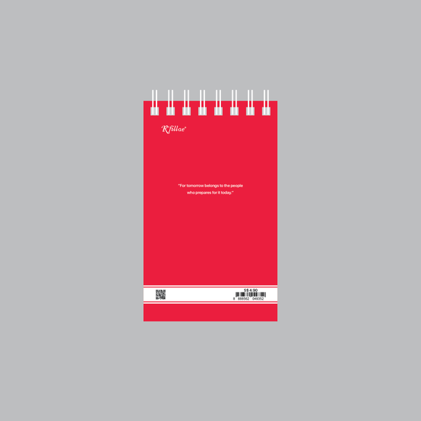 R'fillae A7 Wire-O Binder 1 Week per Page Planner Diary (2026)