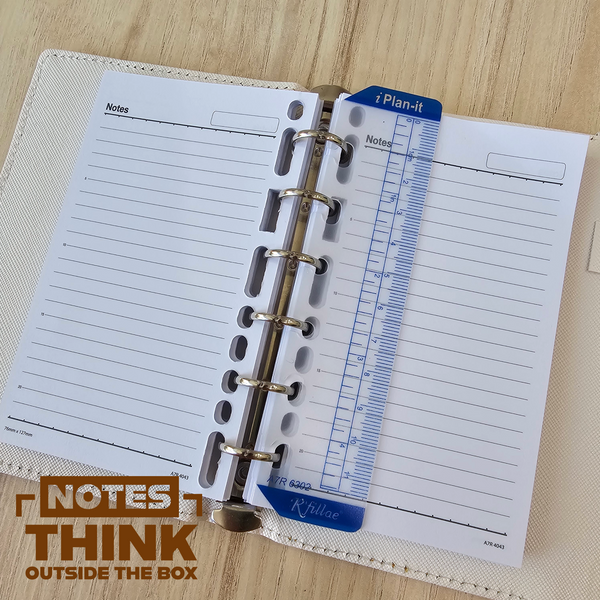 R'fillae A7 PU Leather Refillable Diary/Organiser (2026)