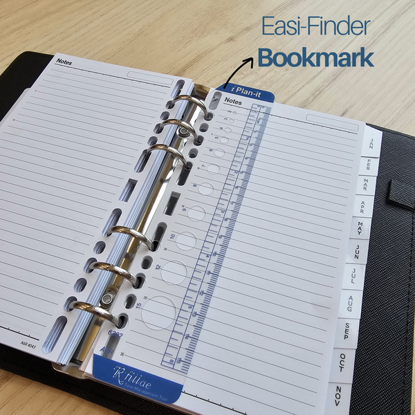 R'fillae PU Leather Refillable Diary Organiser (2026)