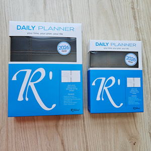 R'fillae A5/A6 PU Refillable Daily Diary (One day per page) (2026)