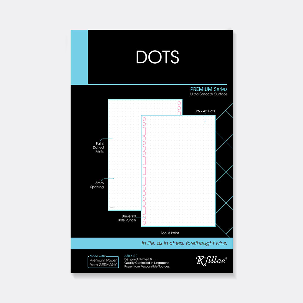 R'fillae Dots Organiser Planner Refill