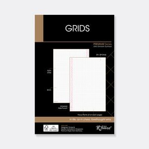 R'fillae Grids Organiser Planner Refill