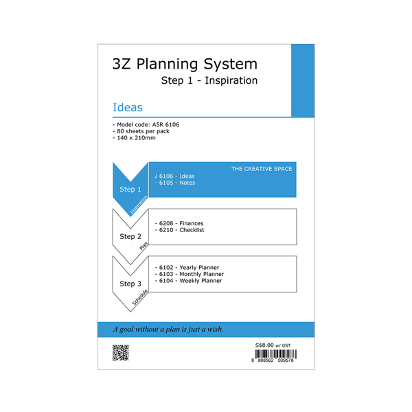 R'fillae Ideas Planner Refill