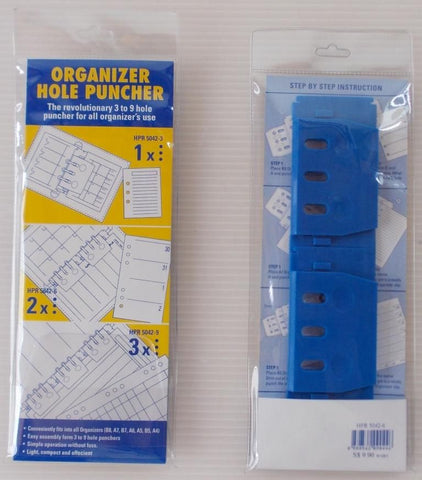 Portable Multi-Purpose Hole Puncher for Refillable Diary Planner